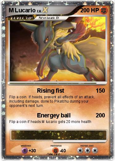 Pokemon M Lucario