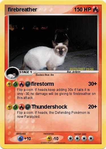 Pokemon firebreather