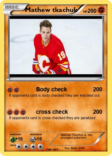 Pokemon Mathew tkachuk