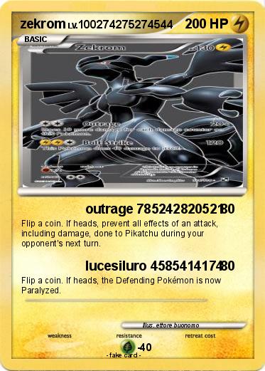 Pokemon zekrom