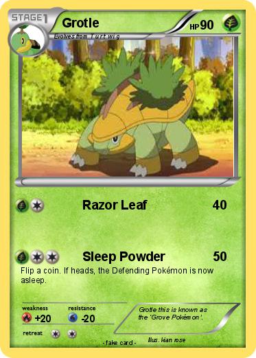 Pokemon Grotle