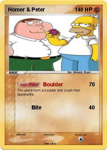Pokemon Homer & Peter