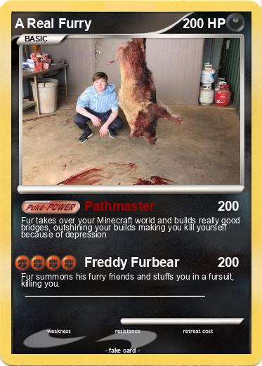 Pokemon A Real Furry