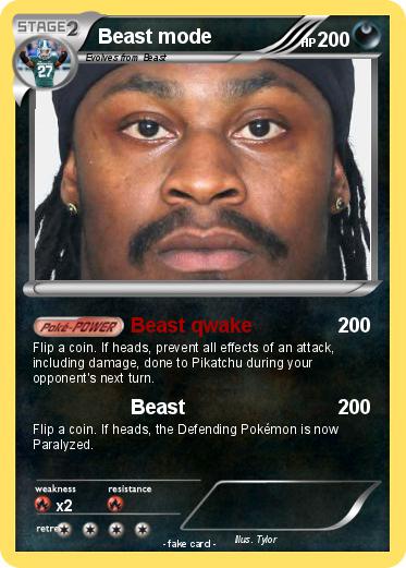 Pokemon Beast mode
