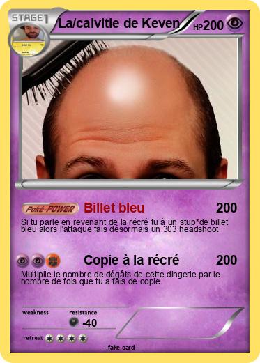 Pokemon La/calvitie de Keven