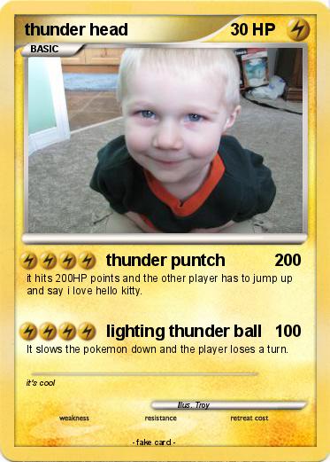 Pokemon thunder head