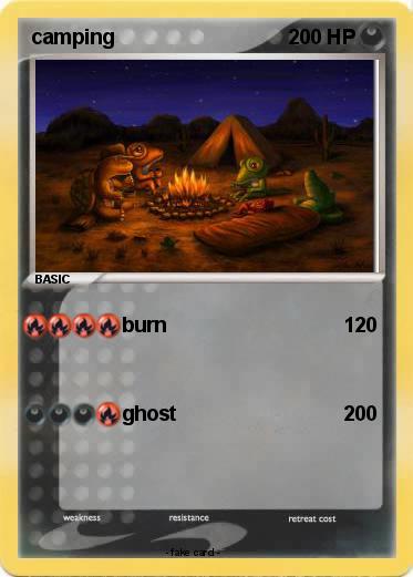 Pokemon camping