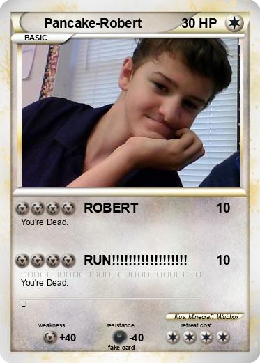 Pokemon Pancake-Robert