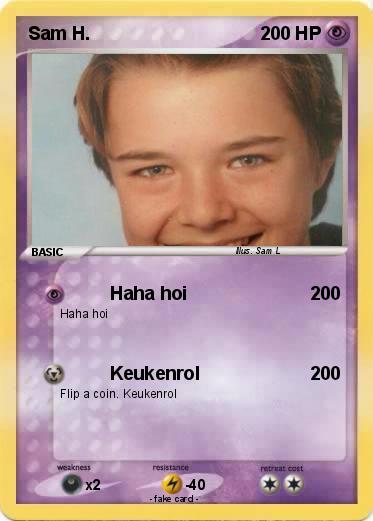 Pokemon Sam H.