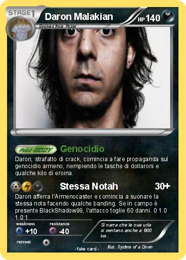 Pokemon Daron Malakian