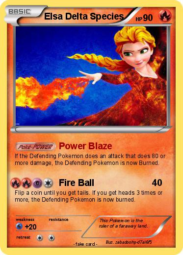 Pokemon Elsa Delta Species