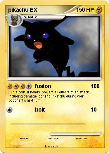 Pokemon pikachu EX