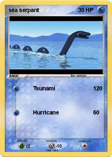 Pokemon sea serpant