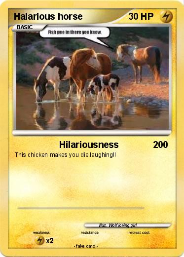 Pokemon Halarious horse
