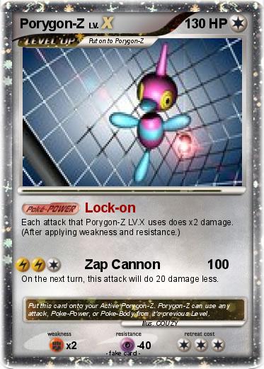 Pokemon Porygon-Z