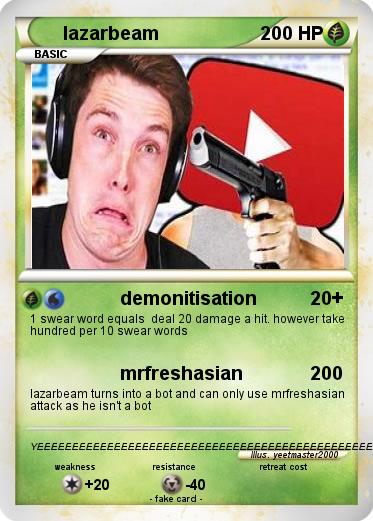 Pokemon lazarbeam