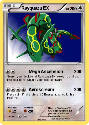 Pokemon Rayquaza EX
