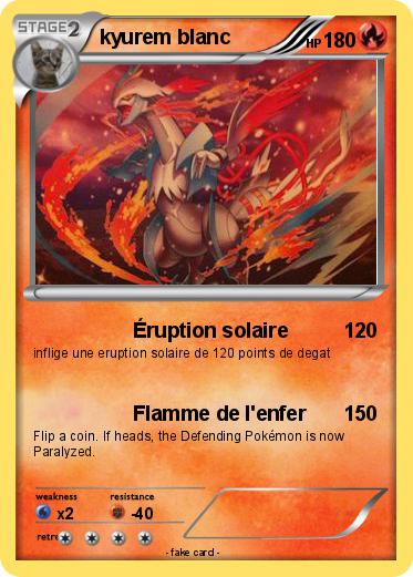 Pokemon kyurem blanc