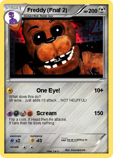 Pokemon Freddy (Fnaf 2)