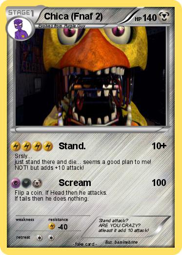 Pokemon Chica (Fnaf 2)