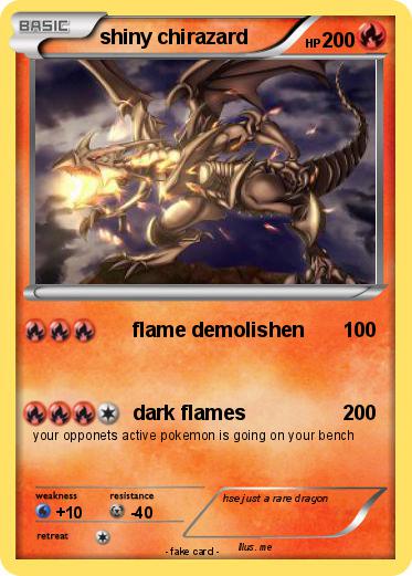 Pokemon shiny chirazard