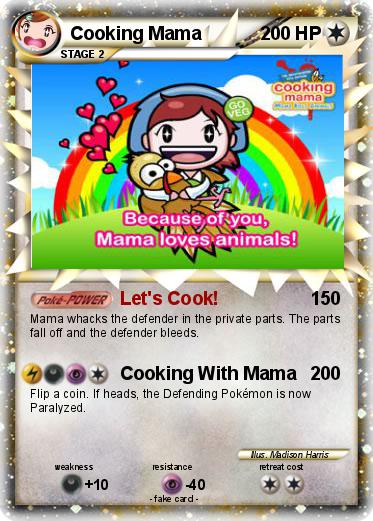 Pokemon Cooking Mama