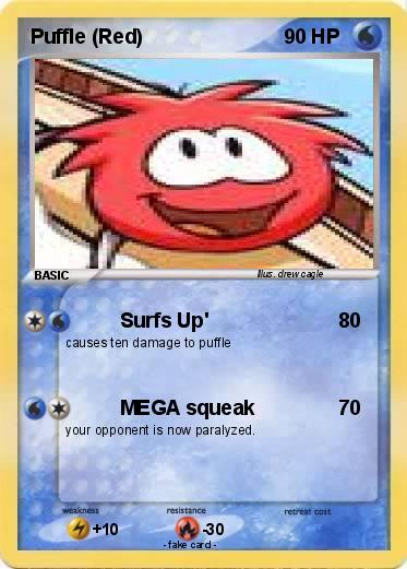 Pokemon Puffle (Red)