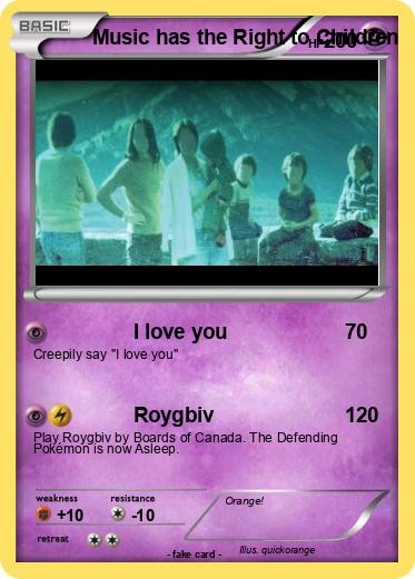 Pokemon Music has the Right to Children