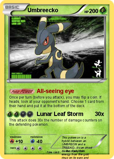 Pokemon Umbreecko