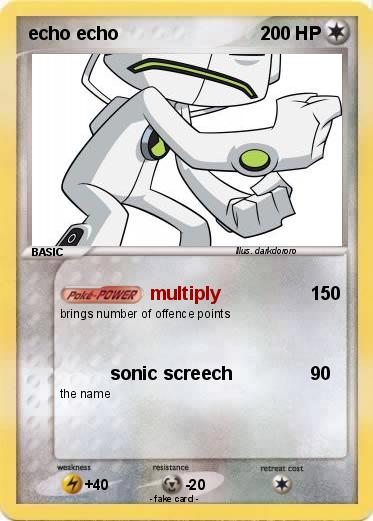 Pokemon echo echo