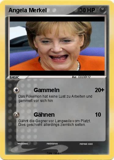 Pokemon Angela Merkel