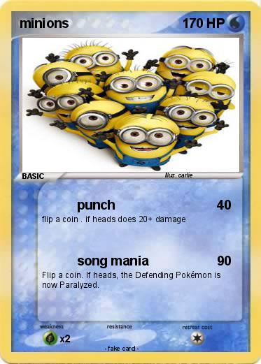 Pokemon minions