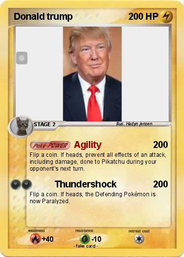 Pokemon Donald trump