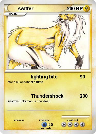 Pokemon swifter