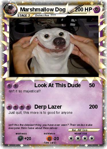 Pokemon Marshmallow Dog
