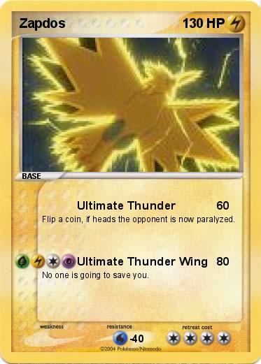 Pokemon Zapdos