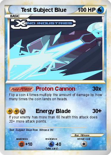 Pokemon Test Subject Blue