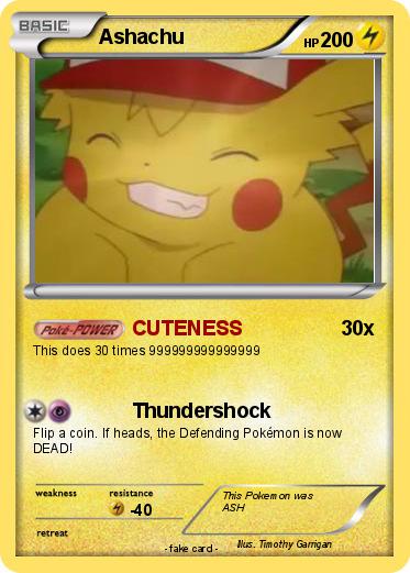 Pokemon Ashachu