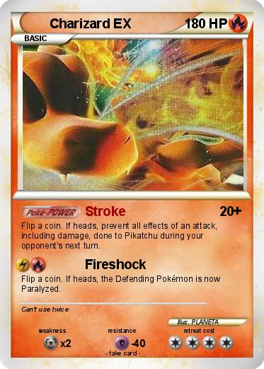 Pokemon Charizard EX