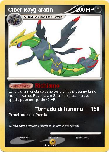 Pokemon Ciber Raygiaratin