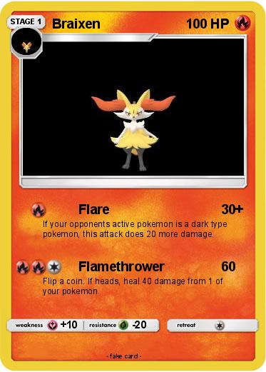 Pokemon Braixen