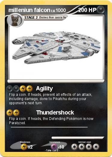 Pokemon milleniun falcon