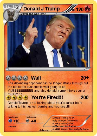 Pokemon Donald J Trump