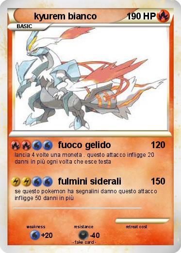 Pokemon kyurem bianco