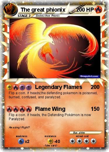 Pokemon The great phionix