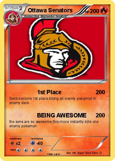 Pokemon Ottawa Senators