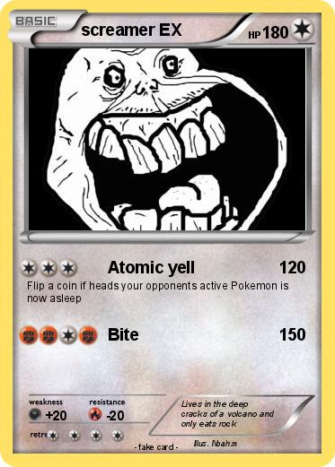 Pokemon screamer EX