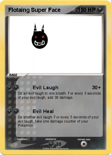 Pokemon Flotaing Super Face
