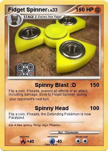 Pokemon Fidget Spinner