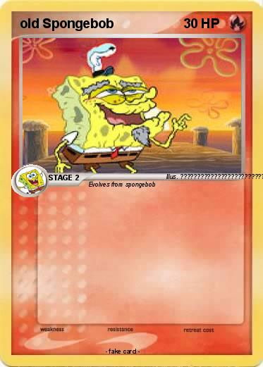 Pokemon old Spongebob